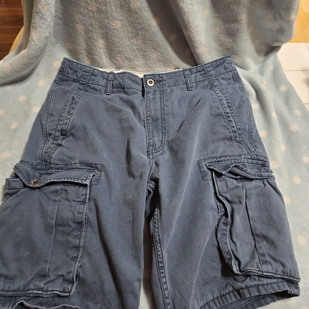 Levi's Dark Blue Cargo Shorts